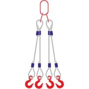 Строп канатный 4СК, с 4 крюками 8 x 2,5М