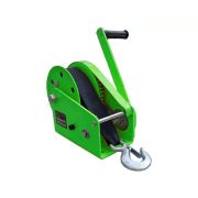 Лебедка барабанная с автоматическим тормозом  AHW1800 г/п 800 кг, лента 10 м