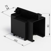EL-X-B-MF Соединительная коробка(муфта) EURO-LIFT (для линии тип B на болтовых клипсах)